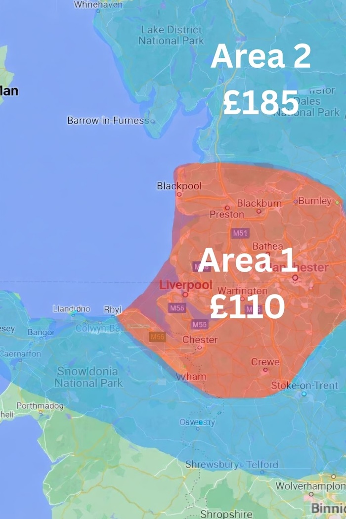 CES Service Area Map